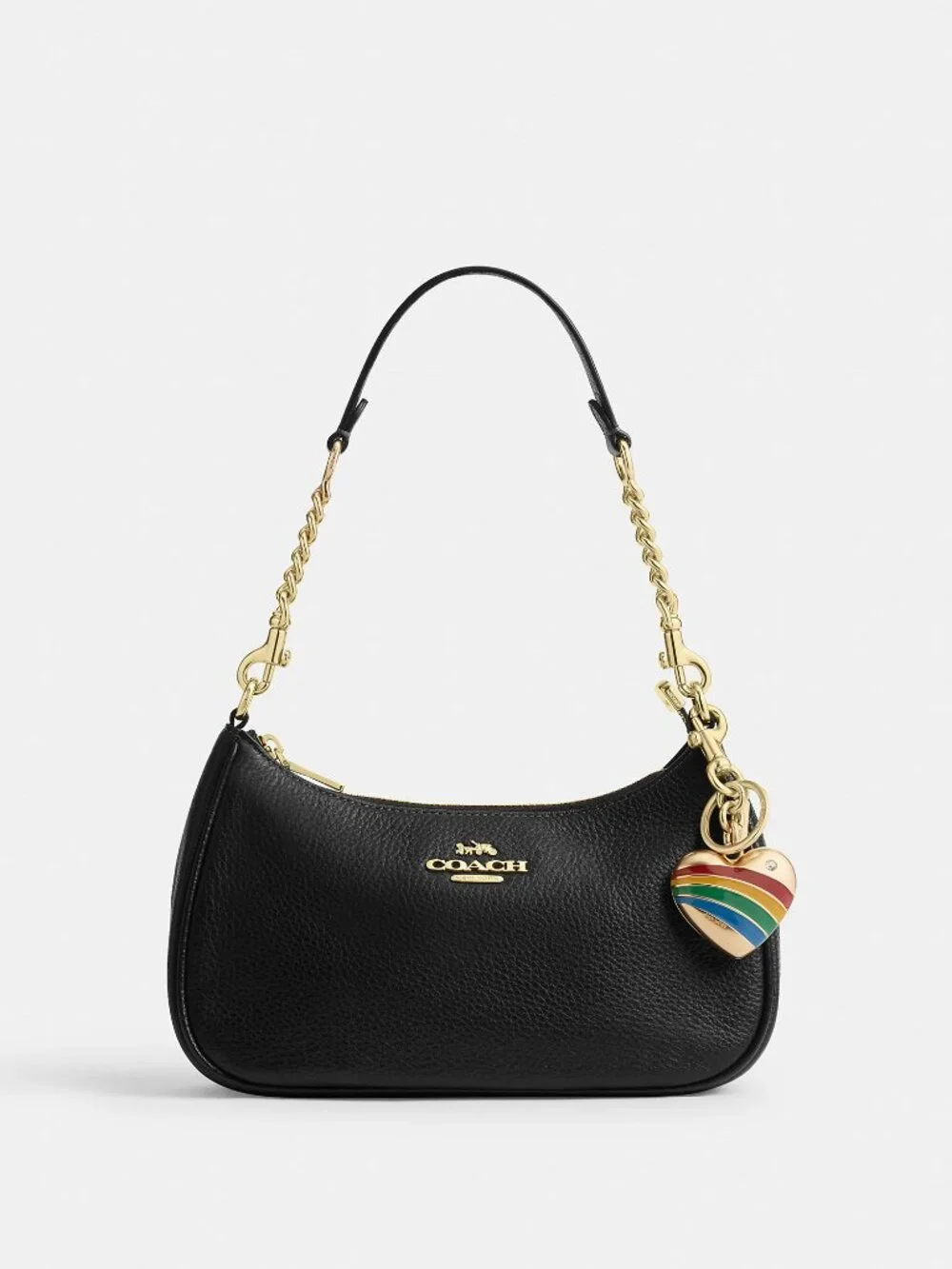 Coach Heart Bag Charm